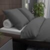 Unyqoos® Comfortabel en stijlvol grijs katoenen beddengoed voor elk seizoen