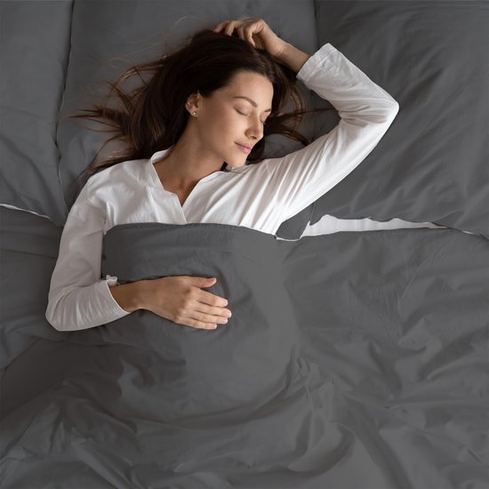 Unyqoos® Comfortabel en stijlvol grijs katoenen beddengoed voor elk seizoen