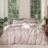 550x550-13557.jpg Unyqoos® Roze katoenen beddengoedset met ritssluiting en Oeko-Tex certificering