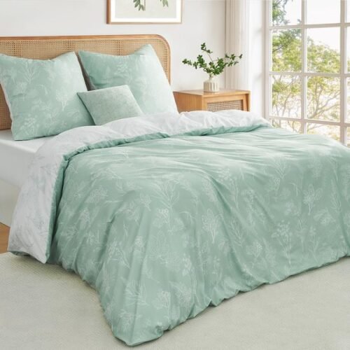 550x550-13561.jpg Unyqoos® Omkeerbaar beddengoed met bloemmotief en zachte microvezel voor optimaal slaapcomfort