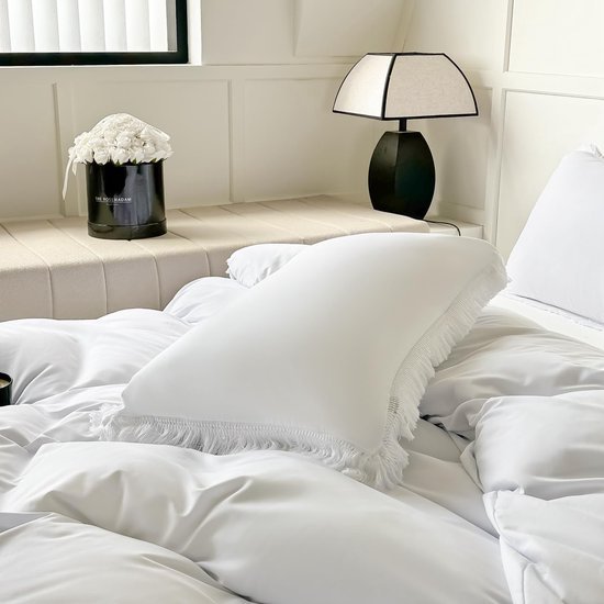 550x550-13566.jpg Unyqoos® Stijlvolle Boho beddengoedset met kwastjes voor tweepersoonsbed 200x200 cm