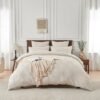 Unyqoos® Chique Boho Dekbedovertrek Set van Zachte Microvezel met Geometrisch Design