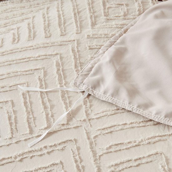 Unyqoos® Chique Boho Dekbedovertrek Set van Zachte Microvezel met Geometrisch Design
