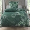 550x550-13638.jpg Unyqoos® Stijlvol katoenen beddengoed met cirkelpatroon en ritssluiting 135x200 cm