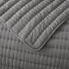 Unyqoos® Ultrazachte en Stijlvolle Microvezel Dekbed Bedsprei voor Alle Seizoenen - 220 x 240 cm Grijs