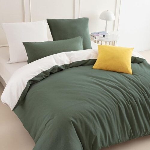 Unyqoos® Elegante en Zachte Beddengoedset van Katoen met Vintage Look