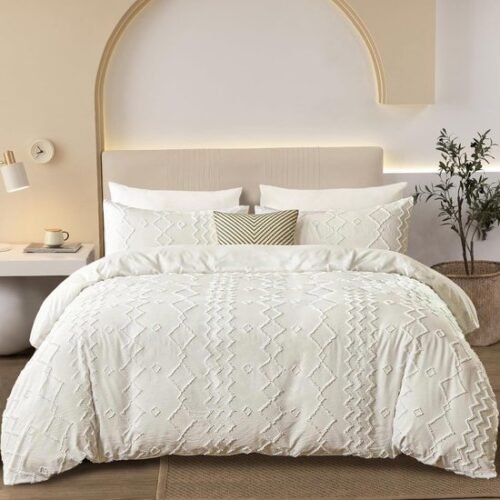 Unyqoos® Esthetisch Dekbedovertrek in Bohemian Stijl met Zachte Microvezel en Ritssluiting