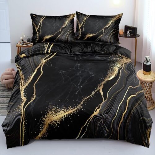 550x550-13714.jpg Unyqoos® Stijlvolle twee-delige beddengoedset met marmerpatroon voor eenpersoonsbed