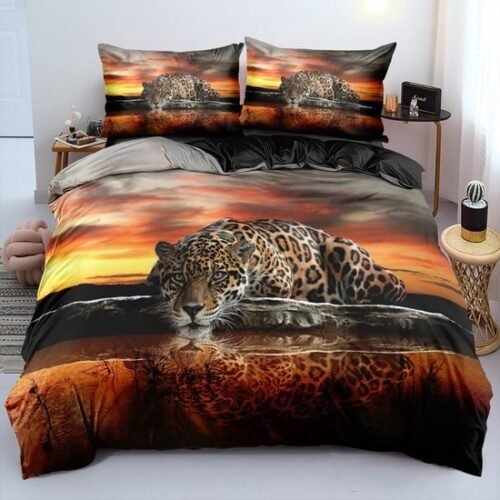 550x550-13744.jpg Unyqoos® Zacht en kleurrijk beddengoed met luipaardmotief en ritssluiting