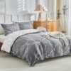 550x550-13751.jpg Unyqoos® Stijlvolle 3-delige beddengoedset met ritssluiting en boomtakpatroon