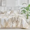 550x550-13801.jpg Unyqoos® Stijlvolle en Zachte Tweedelige Beddengoedset met Tropisch Palmbladpatroon