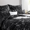 550x550-13865.jpg Unyqoos® Stijlvolle en Zachte 3-delige Beddengoedset van Microvezel met Marmerpatroon
