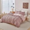 Unyqoos® Zacht en ademend boho-beddengoed met getuft ontwerp en ritssluiting