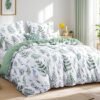 Unyqoos® Stijlvolle en comfortabele dekbedovertrekset met natuurlijk bloemmotief