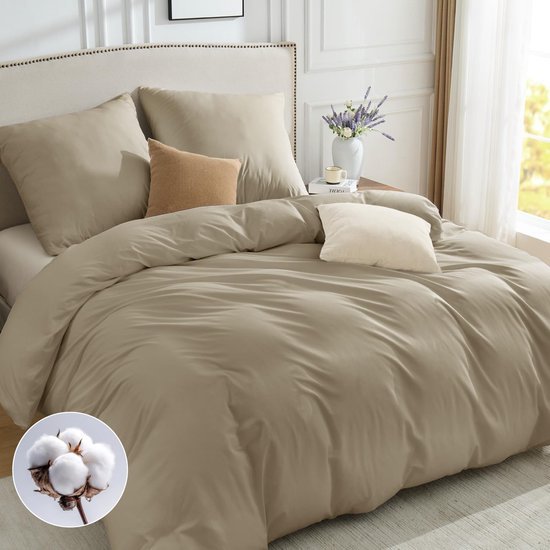 550x550-13996.jpg Unyqoos® Zachte katoenen beddengoedset met ritssluiting voor een rustgevende nachtrust