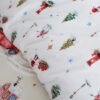 Unyqoos® Dubbelzijdige kerstbeddengoedset met kussenslopen voor tweepersoonsbed