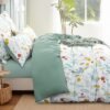 550x550-14037.jpg Unyqoos® Zachte microvezel beddenset met bloemenpatroon en ritssluiting voor comfort