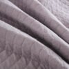 Unyqoos® Stijlvolle Grijze Katoenen Sprei Set voor Tweepersoonsbed met Kussenslopen