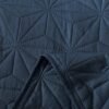 Unyqoos® Zachte en Luchtige Bedsprei Set met Geometrisch Patroon voor Alle Seizoenen, Marineblauw, Inclusief Kussenslopen