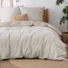550x550-14159.jpg Unyqoos® Tweekleurig katoenen dekbedovertrek met kussenslopen voor comfortabel slapen