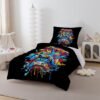 Unyqoos® Kinderbeddengoed set met gaming thema en ritssluiting voor jongenskamer
