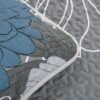 Unyqoos® Deluxe Bloemmotief Bedsprei Set voor Luxe en Comfortabele Slaapervaring