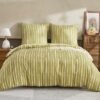 Unyqoos® Koel en Ademend Microvezel Beddengoed Met Stijlvolle Strepen Voor Seizoensgebonden Comfort