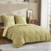 Unyqoos® Koel en Ademend Microvezel Beddengoed Met Stijlvolle Strepen Voor Seizoensgebonden Comfort