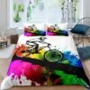 Unyqoos® Stijlvolle Extreme Sport Fietsbedset voor Jongens en Meisjes 135x200 cm