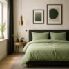Unyqoos® Comfortabel en stijlvol katoenen dekbedovertrek met kussensloop voor een goede nachtrust