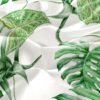 Unyqoos® Comfortabele Beddengoedset met Botanisch Motief en Groene Bladeren
