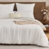 550x550-14313.jpg Unyqoos® Zacht en ademend mousseline beddengoed set met kussensloop en ritssluiting