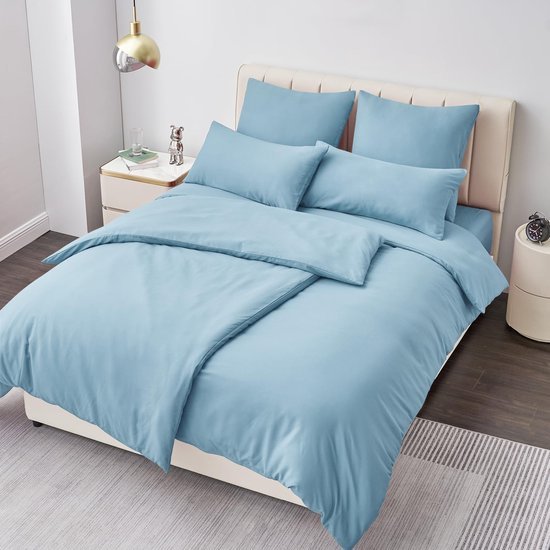 Unyqoos® Comfortabele en Stijlvolle Microvezel Beddengoedset 135x200 cm voor Elke Seizoen