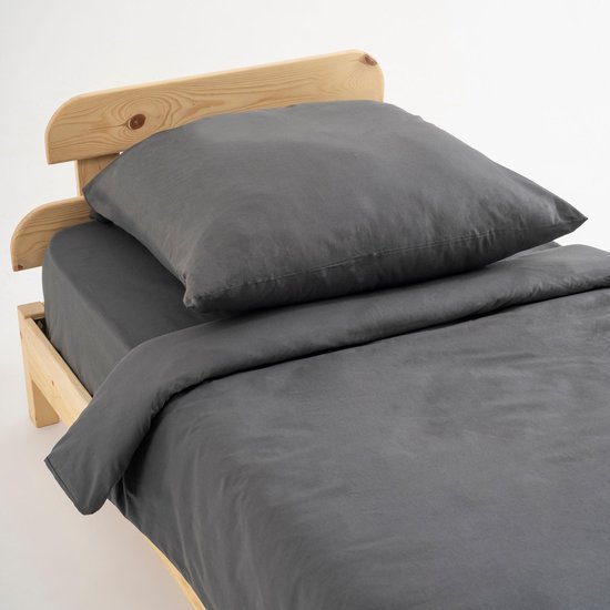 Unyqoos® Ademend twee-delig beddengoedset van katoen met dekbedovertrek en kussensloop