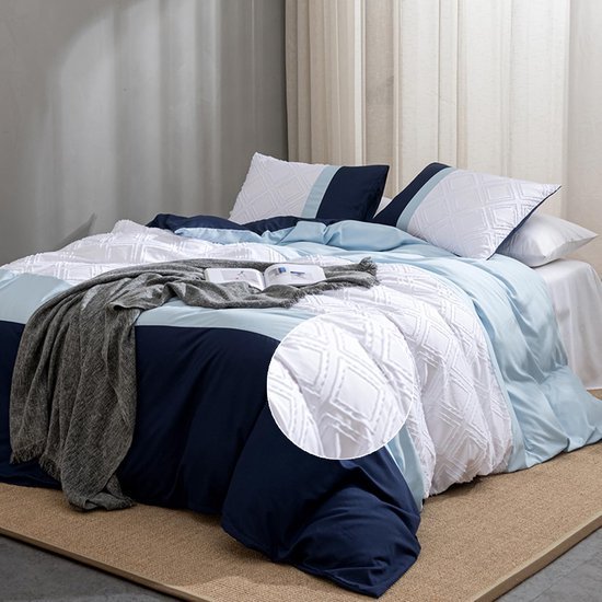 550x550-14354.jpg Unyqoos® Stijlvolle en Zachte Microvezel Beddengoedset met Geometrisch Boho-ontwerp