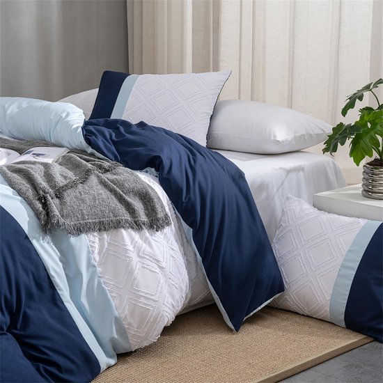 550x550-14356.jpg Unyqoos® Stijlvolle en Zachte Microvezel Beddengoedset met Geometrisch Boho-ontwerp