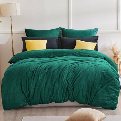 550x550-14358.jpg Unyqoos® Warme en Zachte Winter Bedset van Fleece met Ritssluiting