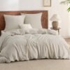 Unyqoos® Katoenen Beddengoedset 200 x 220 cm met Kussenslopen en Ritssluiting