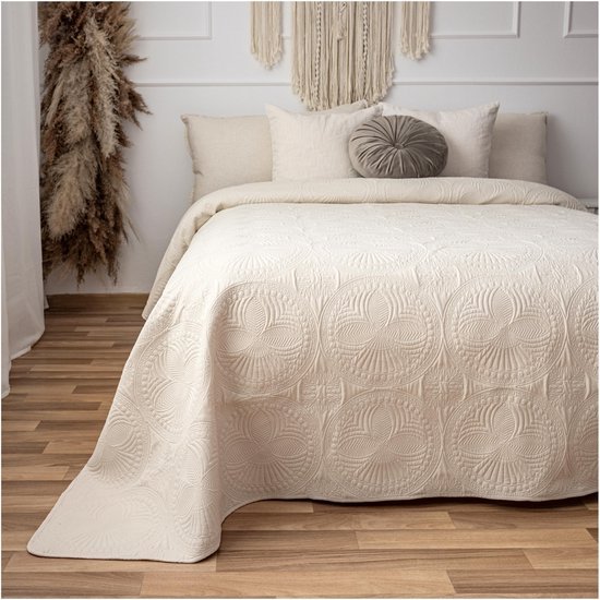 Unyqoos® Luxueuze XXL Sprei met Mandala Motief voor Elegante Slaapkamerinrichting
