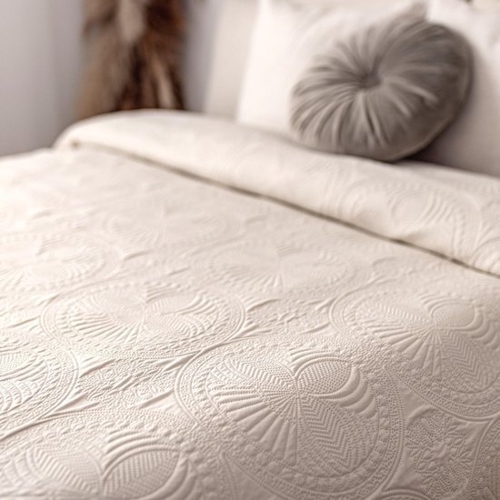 Unyqoos® Luxueuze XXL Sprei met Mandala Motief voor Elegante Slaapkamerinrichting