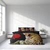 550x550-14389.jpg Unyqoos® Omkeerbaar 3D Dekbedovertrekset met Cheetah Print en Kussensloop