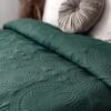 550x550-14419.jpg Unyqoos® Luxueuze en Zachte XXL Sprei voor Slaapkamer en Woonkamer in Donkergroen