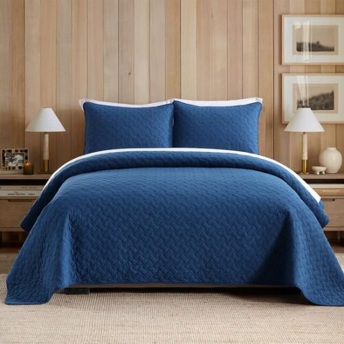 550x550-14443.jpg Unyqoos® Luxueuze Katoenen Sprei Set voor Tweepersoonsbed met Kussenslopen – Elegant en Comfortabel