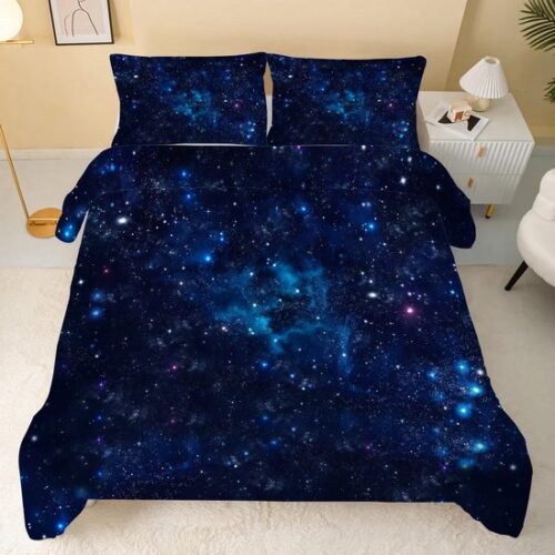 550x550-14468.jpg Unyqoos® Warm en Comfortabel Vierseizoenen Dekbed met Sterrenhemelpatroon voor Elke Slaapkamer, 135 x 200 cm