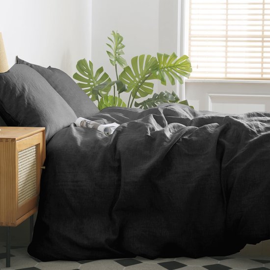 Unyqoos® Ademend en Zacht Linnen Beddengoed voor Comfort in Alle Seizoenen