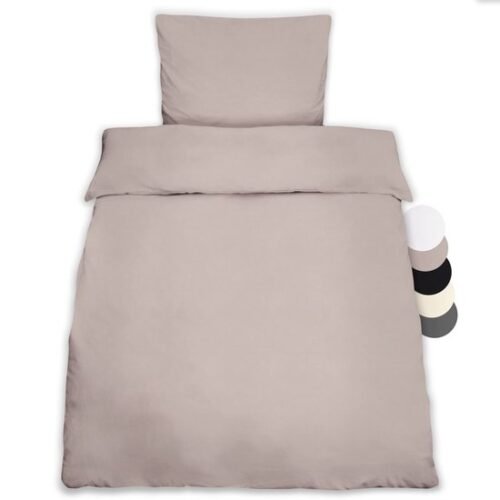 550x550-14531.jpg Unyqoos® Twee-delige katoenen dekbedovertrekset met kussensloop in diverse maten en kleuren