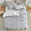 Unyqoos® Comfortabel Beddengoed met Bloemenpatroon en Ritssluiting in Microvezel