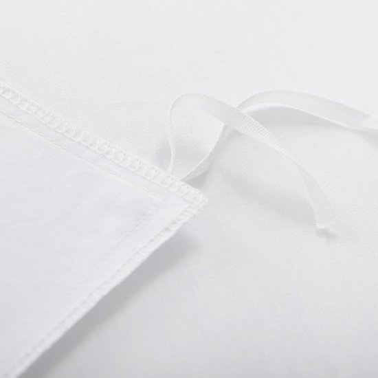 Unyqoos® Ademend katoenen dekbedovertrek en kussensloop met ritssluiting voor comfort