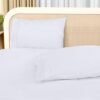 Unyqoos® Luxe Microvezel Beddengoedset 200x200 cm met Kussenslopen in Wit