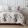 550x550-14743.jpg Unyqoos® Luxueuze tweedelige dekbedovertrekset met botanisch patroon en kussensloop
